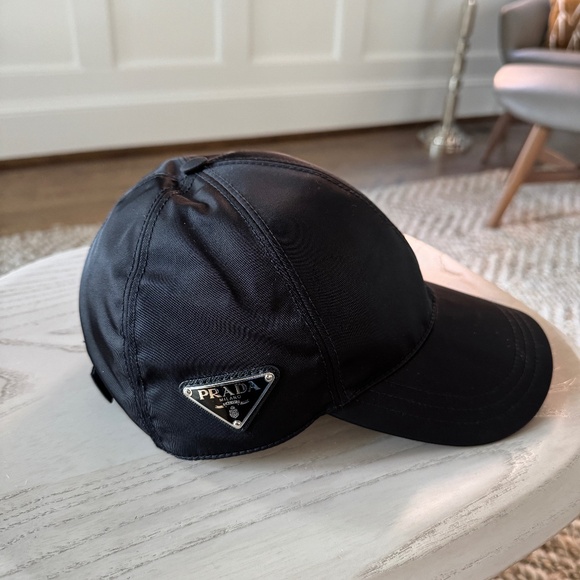 Prada Men's Nylon Baseball Cap - Size Large - Picture 1 of 5